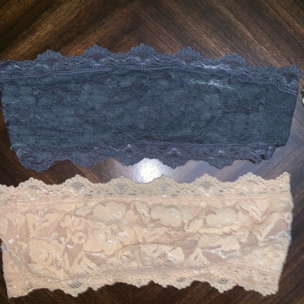 Kimichi Blue Bandeau Tops
